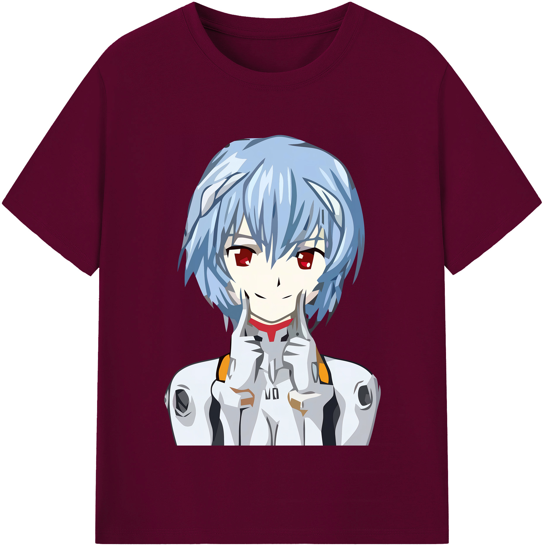 （画像用） EVA 新世紀エヴァンゲリオン レディースカジュアルプリントTシャツ（綿100％）